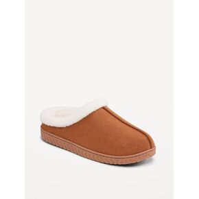 Old Navy Faux-Suede Clog Slippers for Men - Baltic Amber in Kuwait