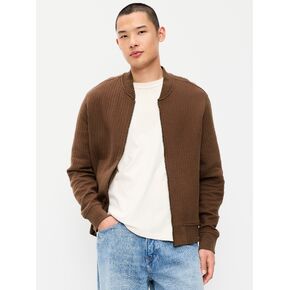 Old Navy Quilted Fleece Bomber Jacket - Dark Walnut in Kuwait