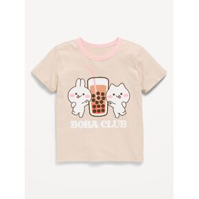 Old Navy Mimi & Neko® Graphic T-Shirt for Girls - Wish Bone in Kuwait