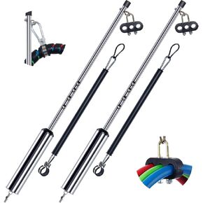 2PCS 40" Stainless Heavy Duty Swivel Pogo Stick for Semi Truck in Saudi Arabia