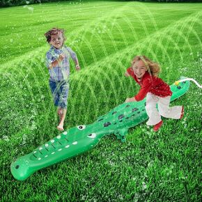 Water Sprinkler for Kids, Large Crocodile Inflatable Sprinkler in Kuwait