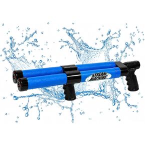Stream Machine Water Gun Launcher TL-600 17 Inch Single Barrel Water Launcher, Water Soaker Gun Shoots 40+ ft, Pool Squirt Gun for Outdoor Summer Fun, Model Number: 80005 in Saudi Arabia