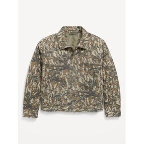 Old Navy Loose Canvas Barn Jacket for Boys - WORKWEAR BARN:GRNTRECM in Kuwait