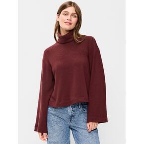 Old Navy Long-Sleeve Oversized Turtleneck Sweater - Reddy Or Not in Saudi Arabia