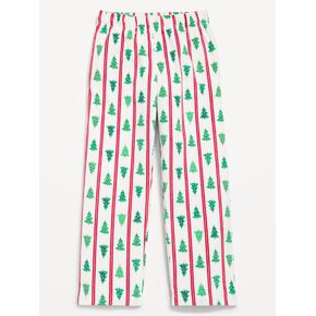 Old Navy Gender-Neutral Microfleece Plaid Pajama Pants for Kids - Tree Stripes (Match the Fam!) in Kuwait