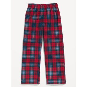Old Navy Gender-Neutral Microfleece Plaid Pajama Pants for Kids - Red Plaid (Match the Fam!) in Kuwait
