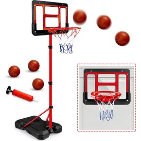 Toy Basketball Hoop, Adjustable Height Basketball Hoop Indoor Toys in Kuwait