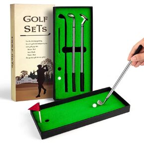 Juboury Golf Pen Gift Set,Mini Office Desk Golf Pens Game in Kuwait