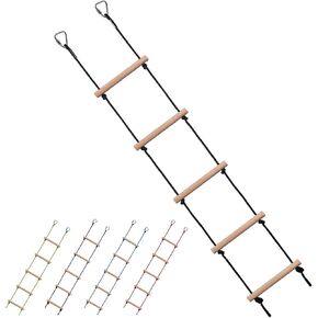 Kids Climbing Rope Ladder，for Swing Accessories 2 Hooks in Kuwait