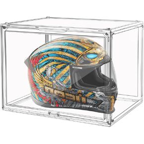 3Pack Extra Large Acrylic Display Case Storage Box 17.7"X13"X13" in Saudi Arabia