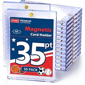 25ct Magnetic Card Holder - 35pt Thickened Hard Baseball Card Holder in Saudi Arabia