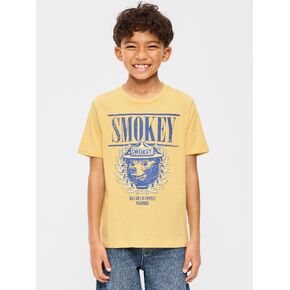 Old Navy Smokey Bear™ Gender-Neutral Graphic T-Shirt Kids - Mystic Yellow in Kuwait