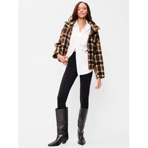 Old Navy High-Waisted Stirrup Leggings for Women - Black Jack in Kuwait