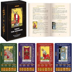 Wyspell Tarot for Learning - Tarot Cards with Meanings on Them & Guidebook in Kuwait