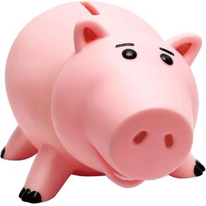 Piggy Bank, Cute Plastic Coin Bank for Boys and Girls, Unbreakable Pig Money Bank for Kids Gift (Pink) in Kuwait
