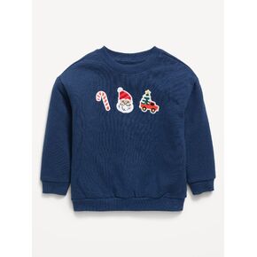Old Navy Oversized Long-Sleeve Graphic Sweatshirt for Toddler Boys - Obscure Night in Kuwait
