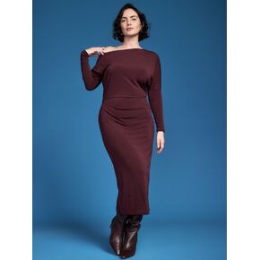 Old Navy Old Navy x Altuzarra Off-The-Shoulder Maxi Dress - Raisin Arizona in Saudi Arabia