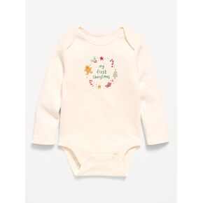 Old Navy Long-Sleeve Graphic Bodysuit for Baby - Creme De La Creme in Kuwait