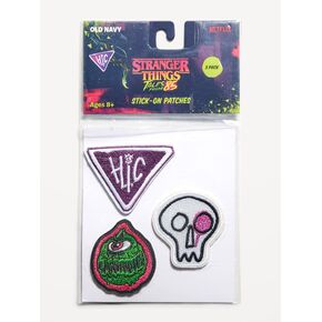 Old Navy Old Navy x Netflix Stranger Things: Tales From '85 Stick-On Patch 3-Pack - Patches in Kuwait