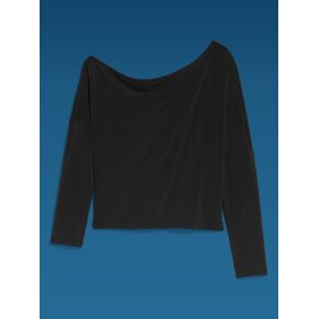 Old Navy Old Navy x Altuzarra Jersey Off-The-Shoulder Top - Black Jack in Saudi Arabia