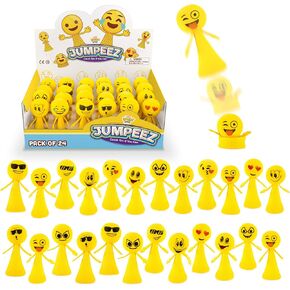 IPIDIPI TOYS Jumpeez Rocket Poppers – 24-Pack Funny Faces Jumping Rockets in Kuwait