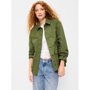 Old Navy Utility Jacket - Forest Fern in Saudi Arabia
