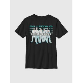Old Navy Backstreet Kids Millennium Graphic T-Shirt for Kids - BLACK in Saudi Arabia