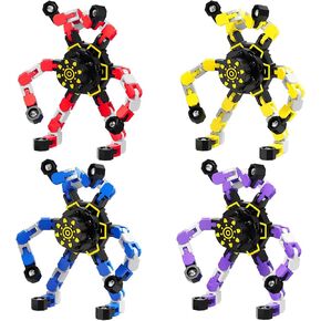 Travel Toys Fidget Spinners Fidget Toys For Kids Teens Road Trip Travel Activities Essential Sensory Toys With Autism Adhd Party Favors Birthday Gifts For Boy Girl Easter Basket Stuffers 4Pcs in Kuwait