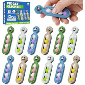 Fidget Toys Adults Stress Relief: 4 Pack Desk Fidget Clicker for ADHD Focus in Kuwait