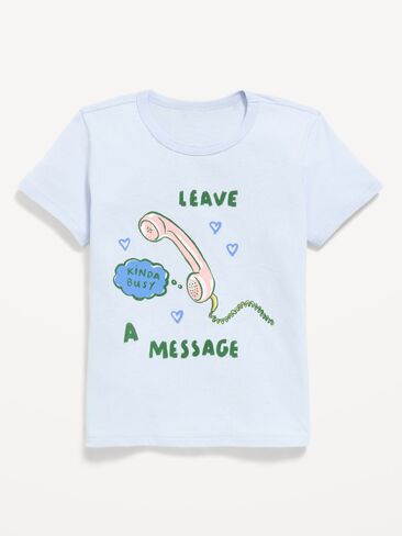 Old Navy Peanuts™ Snoopy Gender-Neutral Graphic T-Shirt for Kids - Black Jack in Kuwait