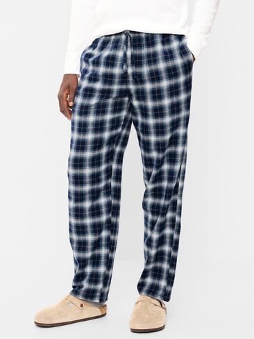 Old Navy Flannel Pajama Pants - Blue Shadow Plaid in Kuwait
