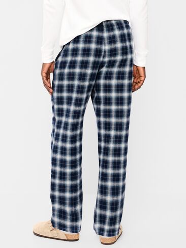 Old Navy Flannel Pajama Pants - Blue Shadow Plaid in Kuwait