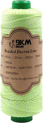 9KM DWLIFE Braided Dacron Kite String, Kite String Polyester Line in Saudi Arabia
