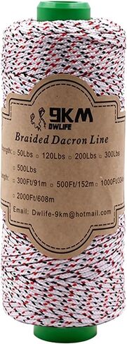 9KM DWLIFE Braided Dacron Kite String, Kite String Polyester Line in Kuwait