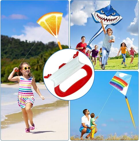 YongnKids Kite String Winder with D Shape Handle for Kids Adults,100 Meter/ 328 ft Kite Line for Replacement Winding Reel Grip Spool in Kuwait