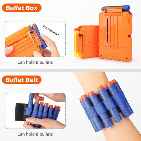 Fun Kids Tactical Vest Kit for Nerf Guns with 2-Pack Gift Set for Boys 4-12 in Kuwait