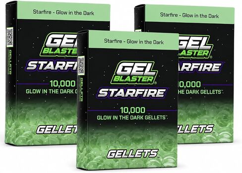 Gel Blaster Glow in The Dark, Non-Toxic, 30,000 Count in Kuwait