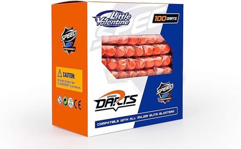 Nerf N Strike Blaster Compatible Dart Bullets, Compatible with All Elite 2.0 Series Blasters Blue in Saudi Arabia