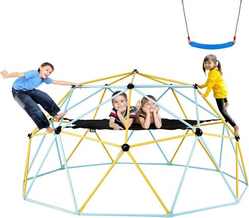 VEVOR Climbing Dome for Kids 3 to 10 Years Old 10FT Geometric Dome Climber in Kuwait