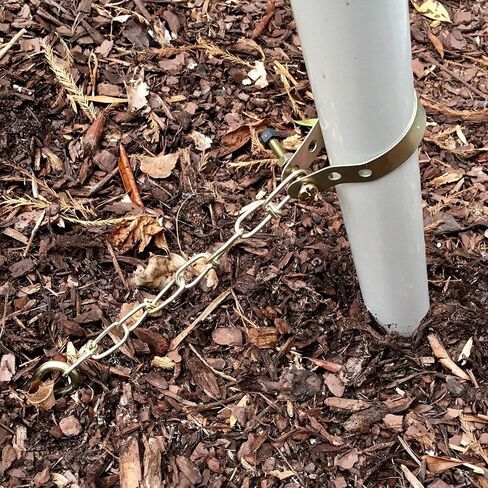 Swing Set Ground Anchors - 4pcs Metal Auger-Style 12 3/4" ea. Easy Assembly in Kuwait