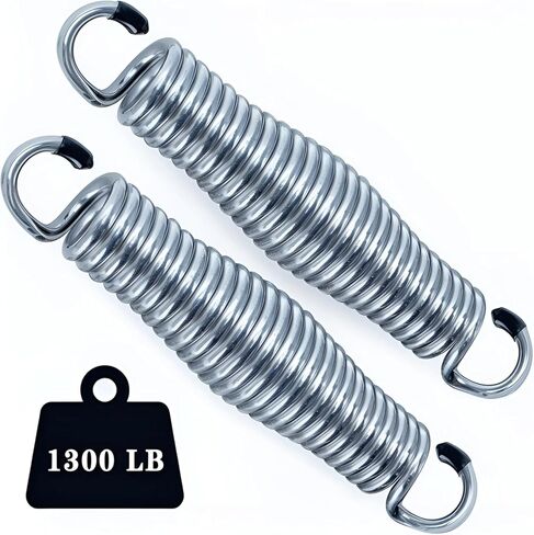 Premium Heavy Duty Porch Swing Spring, 1100 LBS Rust Resistant Hammock Hanging Chair Hook, Outdoor Patio Swing Hardware in Saudi Arabia