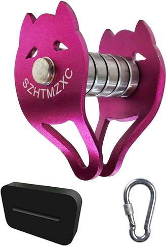 Kids Zipline Dog Pulley, Ninja Slackline Slider with Brake Stopper in Kuwait