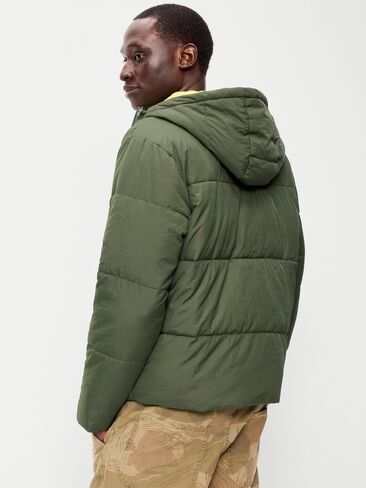 Old Navy Water-Resistant Puffer Jacket - Heritage Green in Kuwait