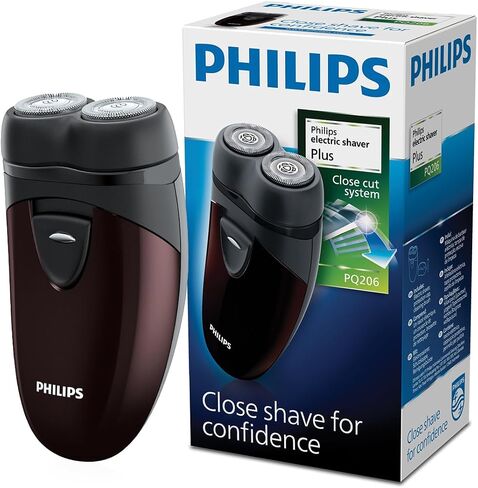 Philips PQ206 Electric shaver Battery powered Convenient to carry /GENUINE in Saudi Arabia