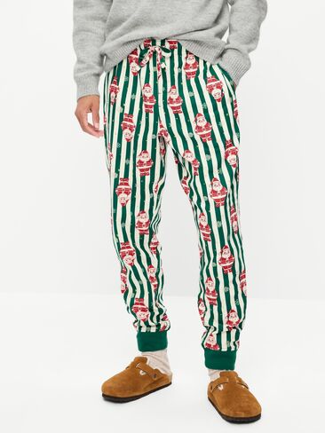 Old Navy Flannel Pajama Joggers - Santa Stripes (Match the Fam!) in Kuwait