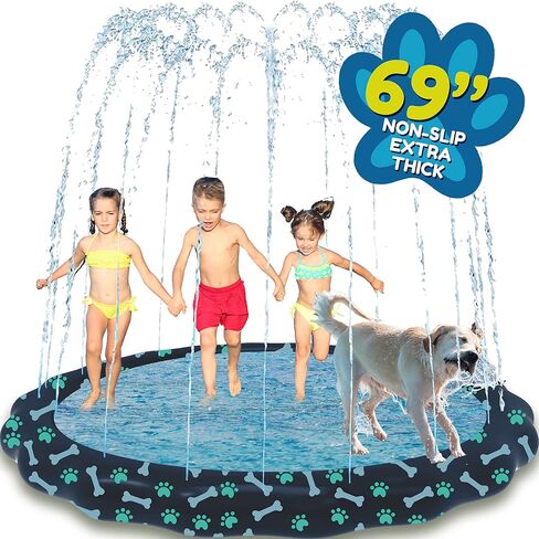 SplashEZ 3-in-1 Splash Pad, Sprinkler for Kids & Baby Pool for Learning in Saudi Arabia