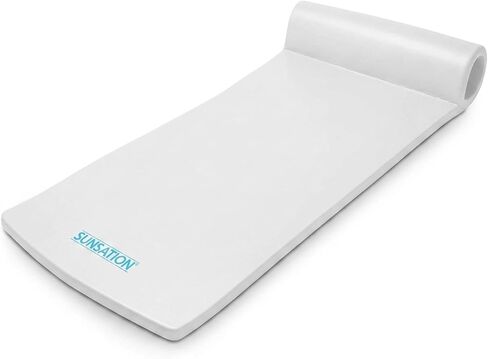 TRC Recreation Sunsation 1.75" Thick Foam Pool Float Lounger w/ Headrest for Lounging & Sunbathing in Swimming Pools, Beaches & Lakes, 70" x 26 in Kuwait