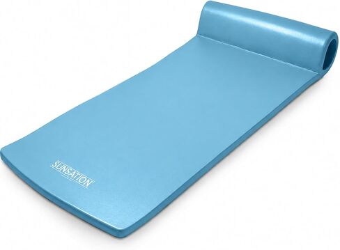 TRC Recreation Sunsation 1.75" Thick Foam Pool Float Lounger w/ Headrest for Lounging & Sunbathing in Swimming Pools, Beaches & Lakes, 70" x 26 in Kuwait