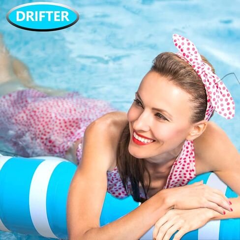 6 Pack Inflatable Pool Floats Adult Size Water Hammock,Water Floaties for Adults,4-in-1 Multi-Purpose Pool Floating Toys,Pool Rafts Lounge Chairs Floaties,for Adults Vacation Fun and Rest in Saudi Arabia