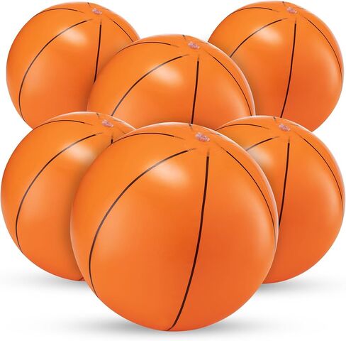16" Inflatable Footballs for Party Decorations & Favors, 6-Pack in Kuwait